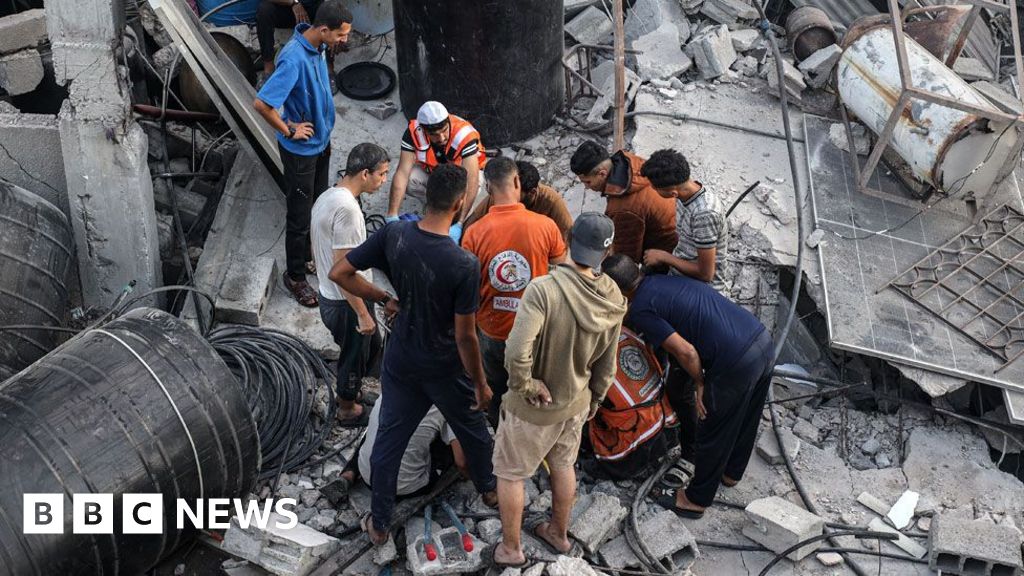 Israeli strikes in Gaza kill 50, rescuers say, after Hamas accused of killing Israeli soldier Israeli strikes in Gaza kill 50, rescuers say, after Hamas accused of killing Israeli soldier
