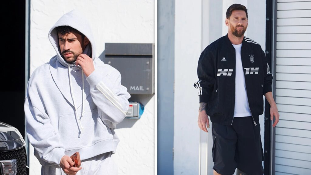 Lionel Messi, Bad Bunny Team Up For Commercial Shoot in Miami