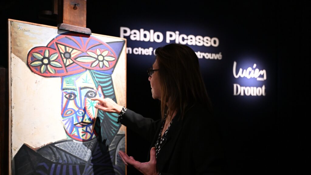 Picasso portrait of muse Dora Maar auctioned for  million : NPR