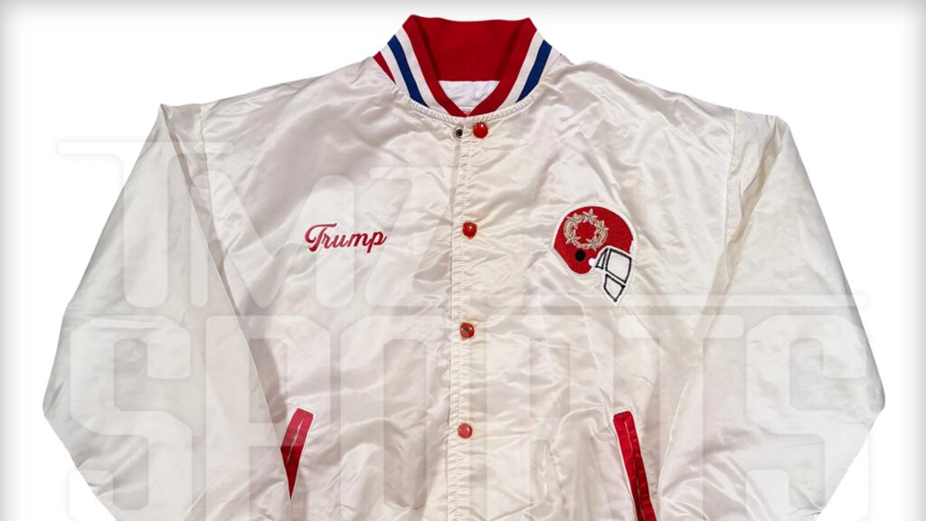 President Trump’s USFL New Jersey Generals Owner Jacket Up For Auction