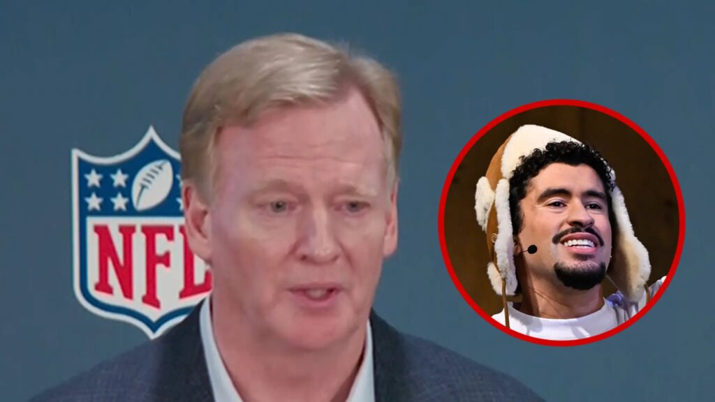Roger Goodell Says NFL Has No Plans To Replace Bad Bunny For Super Bowl Halftime