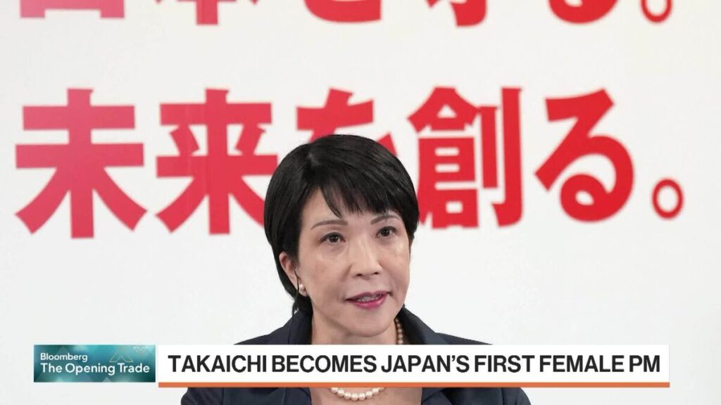 Takaichi Becomes Japan’s First Female Prime Minister Takaichi Becomes Japan’s First Female Prime Minister