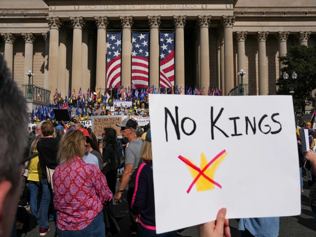 Thousands gather for anti-Trump ‘No Kings’ protests across US | Donald Trump News