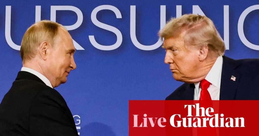 US sanctions major Russian oil companies and calls for Moscow to accept immediate Ukraine ceasefire – live | US news