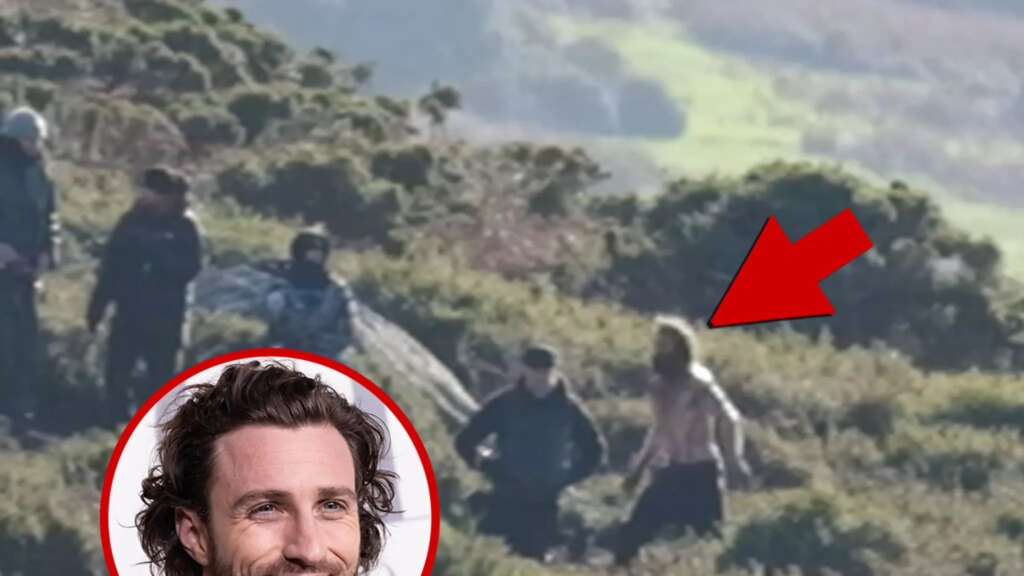 Aaron Taylor-Johnson’s Shredded Torso Covered With Fake Blood for ‘Werwulf’