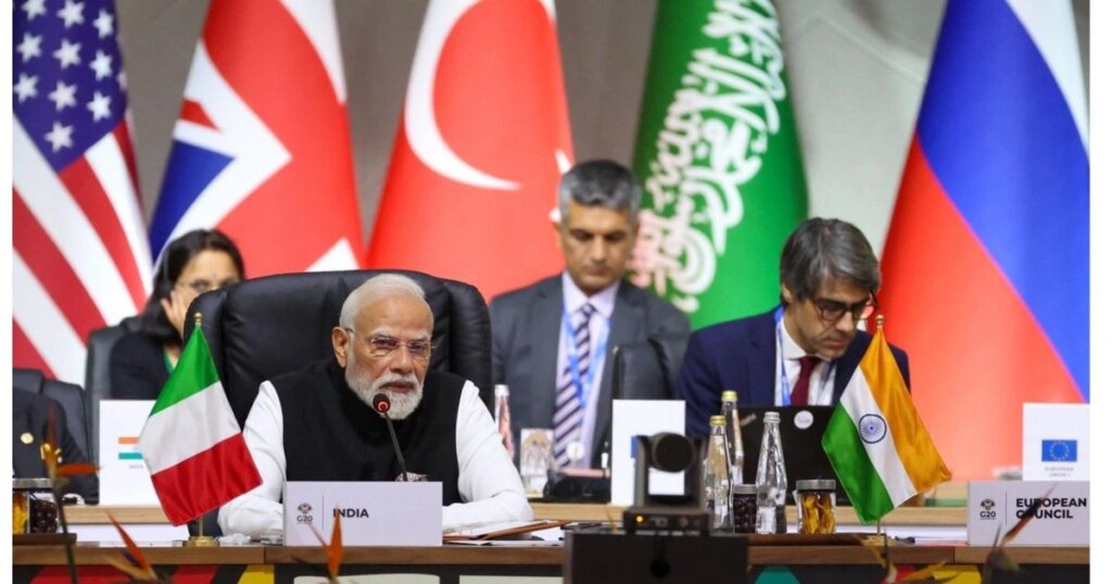 At G20, PM Modi calls for stronger cooperation on disaster preparedness | India News