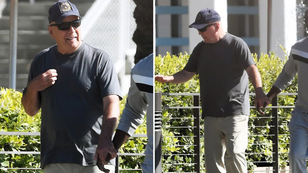 Bruce Willis Spotted Out for a Beach Stroll in Los Angeles Bruce Willis Spotted Out for a Beach Stroll in Los Angeles
