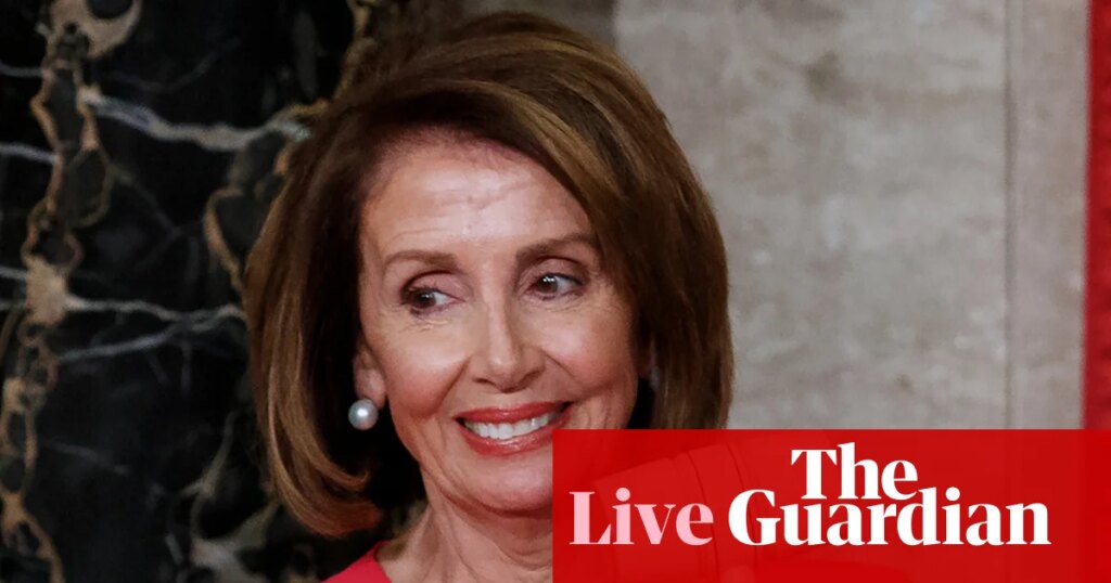Nancy Pelosi, former House speaker, says she will not seek re-election to Congress – US politics live | US news