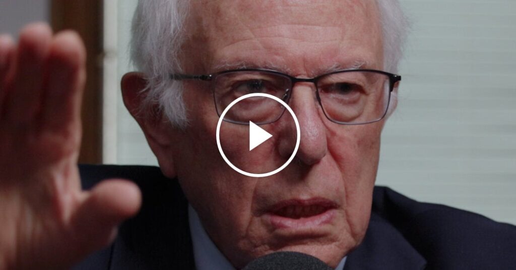 Opinion | Bernie Sanders: Democrats Are ‘Way Out of Touch’