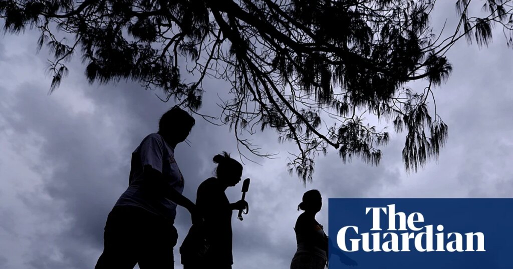 Weather bureau warns of hail, flash floods and tornadoes as storms hit Queensland and northern NSW | Australia weather Weather bureau warns of hail, flash floods and tornadoes as storms hit Queensland and northern NSW | Australia weather