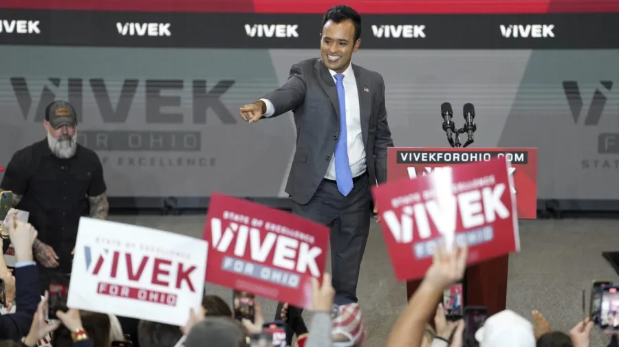 Democrat gains in race against Ramaswamy for Ohio governor: Poll Democrat gains in race against Ramaswamy for Ohio governor: Poll