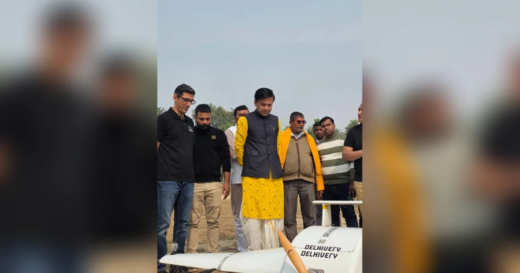 Logistics company Delhivery tests autonomous logistics drones in Deoria | Company News Logistics company Delhivery tests autonomous logistics drones in Deoria | Company News